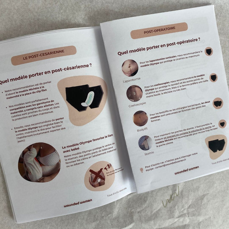 Book de formation produits de 30 pages