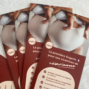 Brochures "Lingerie post-césarienne"