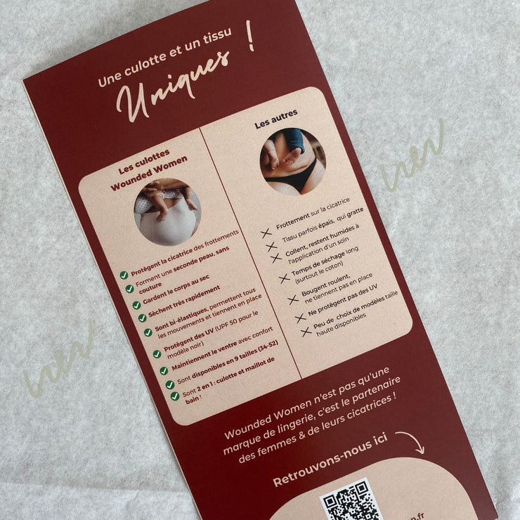 Brochures "Lingerie post-césarienne"