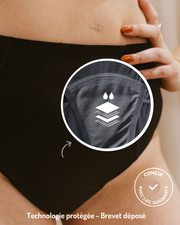 Culotte menstruelle galbante post-césarienne & épisiotomie - Alexandra 🩸🩸