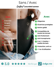 Culotte de maintien taille haute post-césarienne & post-opératoire- Michèle