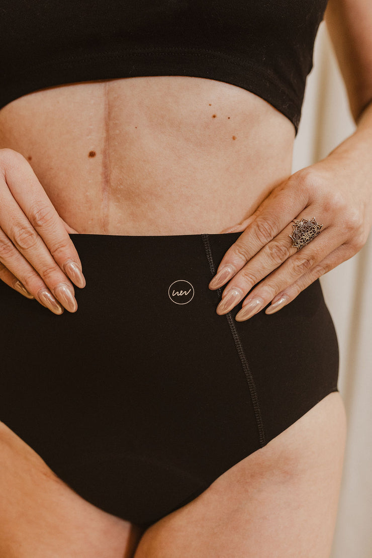 Culotte menstruelle galbante post-césarienne & épisiotomie - Amandine 🩸🩸🩸